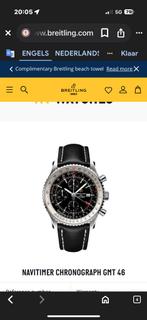 Breitling Navitimer World 2021, Ophalen, Staal, Breitling, Polshorloge