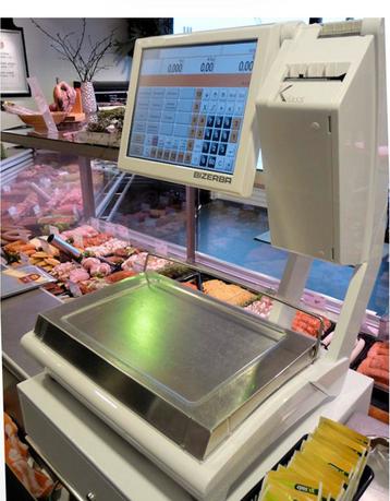 Professionele weegschaal horeca, winkel / slagerij beschikbaar voor biedingen