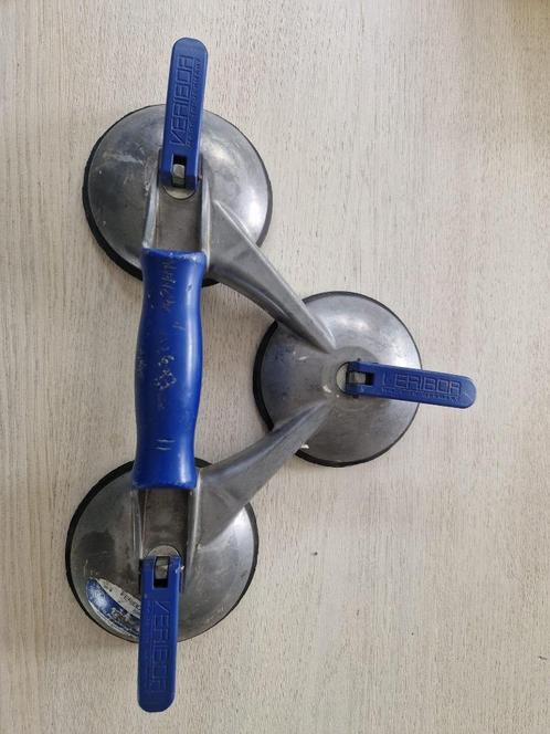 ERIBOR 3-PUNTS GLASZUIGER (Model 603.0BL) Professionele kwl., Doe-het-zelf en Verbouw, Glas en Ramen, Gebruikt, Overige typen