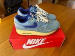 Nike Air Max 1 PRM Dirty Denim - Maat 41, Kleding | Heren, Schoenen, Ophalen, Zo goed als nieuw, Blauw
