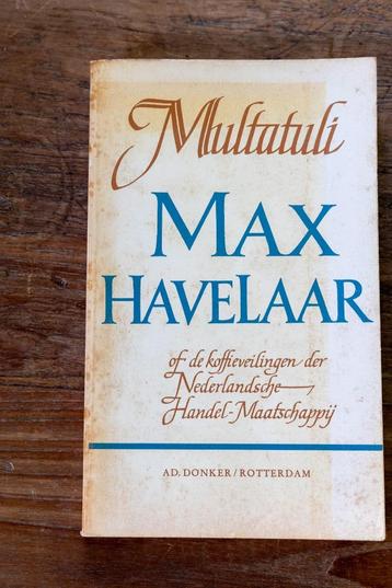 Multatuli - Max Havelaar beschikbaar voor biedingen