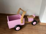 Houten kinder bakfiets rose loopfiets, Ophalen, Zo goed als nieuw, Loopfiets