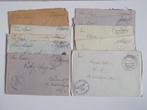 Duitse Rijk 11 Veldpostenveloppen Inf. Ers. Bat. 350 1940/41, Ophalen, Envelop