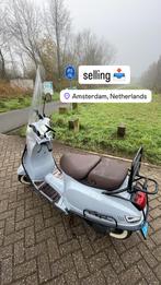 Capri Nardo Grey 2017 — Reliable City Scooter / Snorfiets!, Fietsen en Brommers, Snorfietsen en Snorscooters, Ophalen of Verzenden
