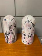 Vintage lampen bijzonder jaren glas, Huis en Inrichting, Lampen | Tafellampen, Ophalen, ., 2de hands, Glas