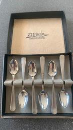 Twee doosjes met 6 lepeltjes, Antiek en Kunst, Antiek | Bestek, Ophalen of Verzenden