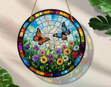 Raamhanger vlinder weide ( kleurrijk ) beschikbaar voor biedingen