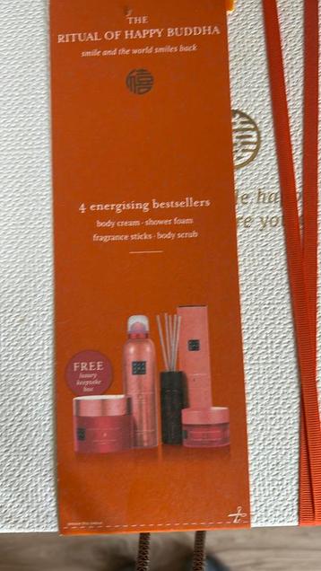 Rituals pakket happy buddha incl geurstokjes  beschikbaar voor biedingen