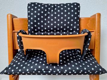 Kussenset/ stoelverkleiner voor stokke tripp trapp stoel  beschikbaar voor biedingen