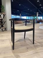 nu of nooit! armstoel Arata. Materiaal: Hout & touw, Ophalen, Riet of Rotan, Zwart, Zo goed als nieuw