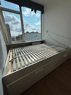 Ikea BRIMNES met LÖNSET lattenbodem 140x200 *nieuw*, Huis en Inrichting, Slaapkamer | Bedden, Wit, Tweepersoons, Zo goed als nieuw