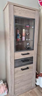Vitrine kast incl licht, Ophalen, Gebruikt, 50 tot 100 cm, 150 tot 200 cm