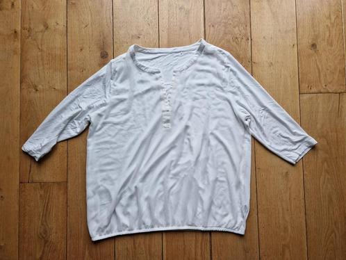 Via appia shirt maat 48, Kleding | Dames, Grote Maten, Zo goed als nieuw, Shirt of Top, Wit, Ophalen of Verzenden