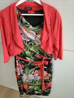 Derhy Jurk XL met Koraal Vestje, Kleding | Dames, Jurken, Derhy, Ophalen of Verzenden, Maat 46/48 (XL) of groter, Overige kleuren