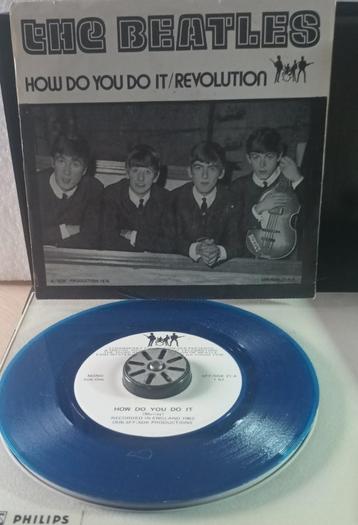 THE BEATLES how do you do it BLUE VINYL beschikbaar voor biedingen