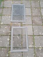 2 ×  gegalvaniseerd rooster met buitenwerk. €20,-, Ophalen, Gebruikt, IJzer