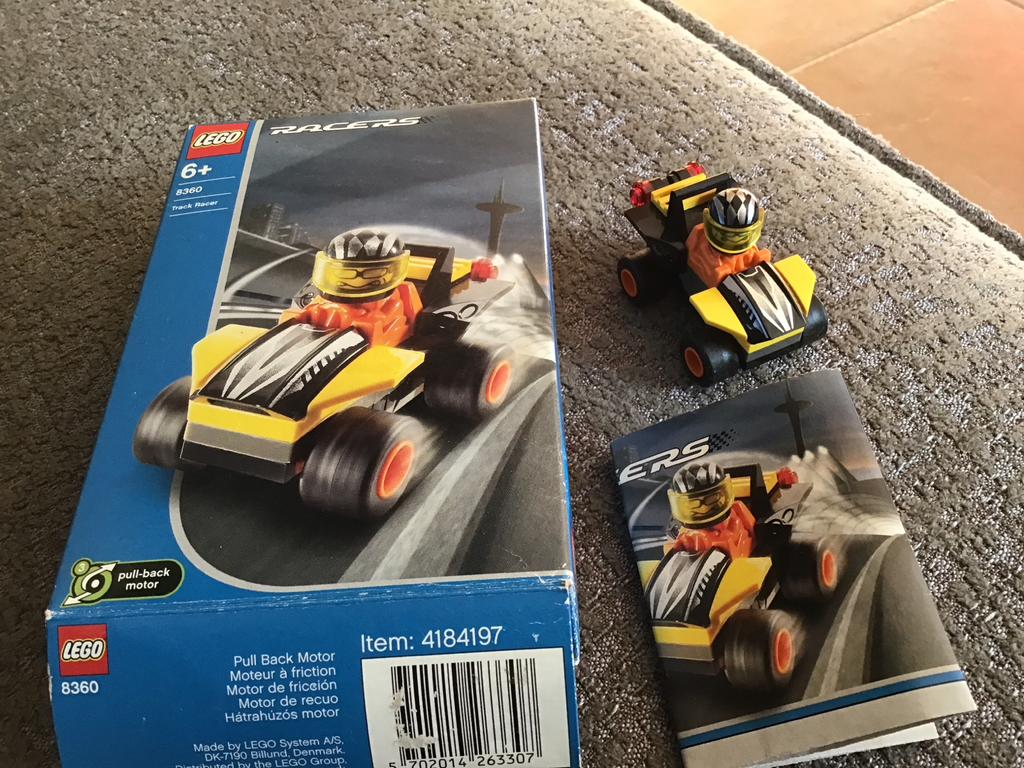 Lego Racers 8360 uit 2003. Met doosje en boekje., Ophalen of Verzenden, Zo goed als nieuw, Complete set, Lego