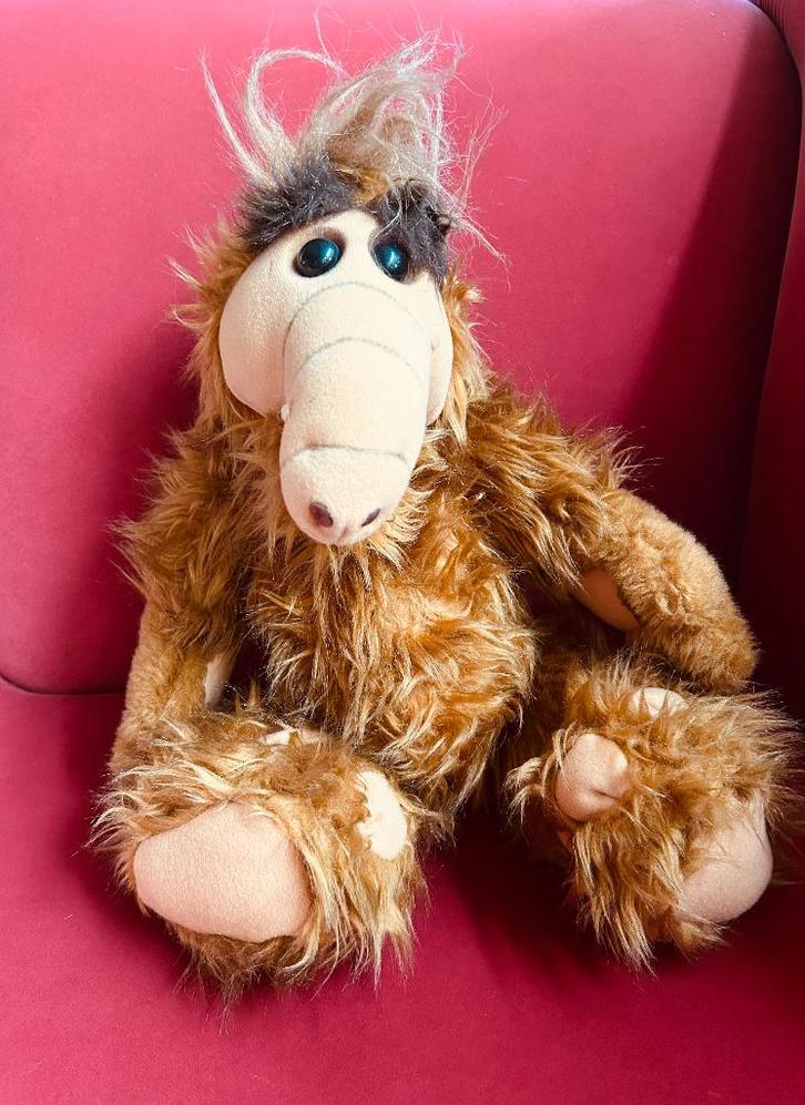 Alf knuffel vintage, Kinderen en Baby's, Speelgoed | Knuffels en Pluche, Gebruikt, Overige typen, Ophalen of Verzenden