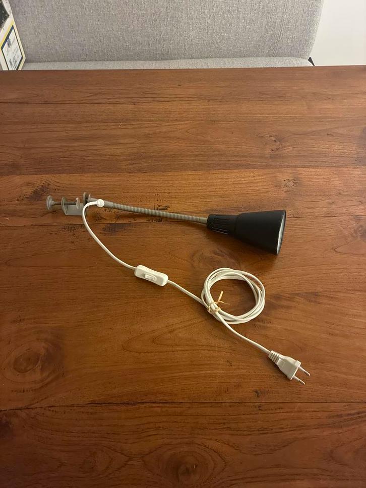 Ikea Bureaulamp met Klem, Huis en Inrichting, Lampen | Tafellampen, Gebruikt, Metaal, Ophalen of Verzenden