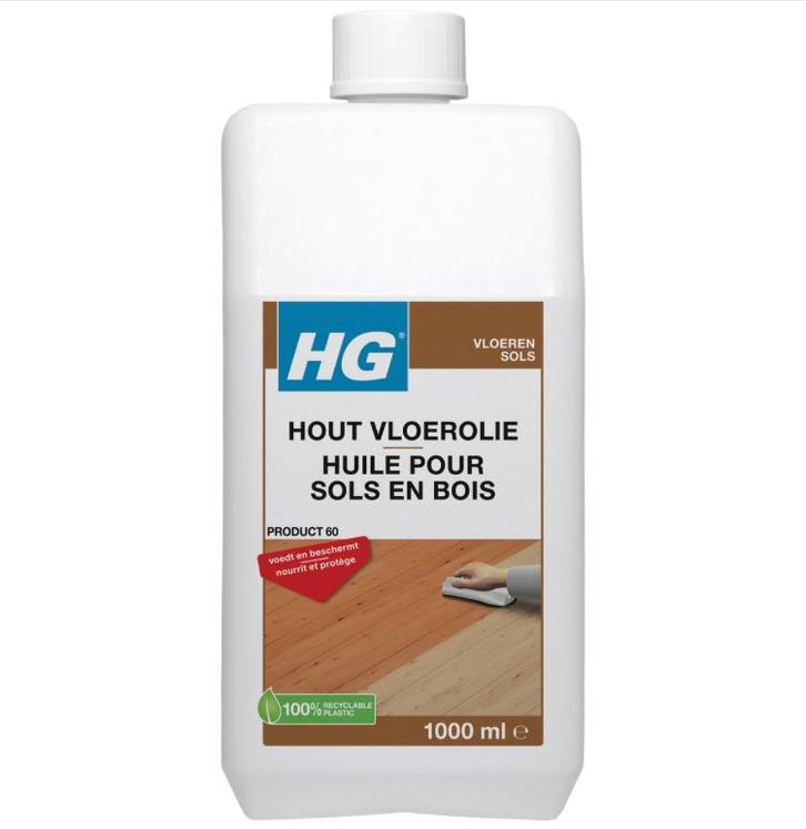 HG Vloerolie No 60 - Houtolie voor Vloeren Nieuw, Doe-het-zelf en Verbouw, Verf, Beits en Lak, Nieuw, Beits, Minder dan 5 liter