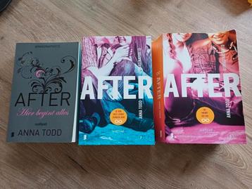 After - Anna Todd deel 1, 2 & 3 beschikbaar voor biedingen