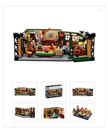 21319 LEGO Ideas Central Perk beschikbaar voor biedingen