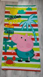 Peppa pig big strandhanddoek strandlaken handdoek, Ophalen of Verzenden, Zo goed als nieuw, Lamp
