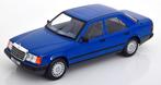 Mercedes Benz 260E Blauw W124 MCG 1:18, Ophalen of Verzenden, Nieuw, Auto, Overige merken