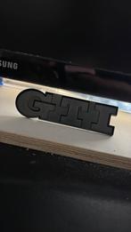 GTI logo Embleem voor gti Logo - Zwart, Ophalen of Verzenden, Gebruikt, Volkswagen, Bumper