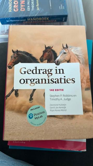 Gedrag in organisaties, 14e editie met MyLab NL toegangscode beschikbaar voor biedingen