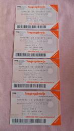 4 toegangskaarten Toppers in concert 2 juni 2007 Amsterdam., Drie personen of meer