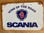 Scania  bord 30 bij 20  metaal, Ophalen of Verzenden, Zo goed als nieuw