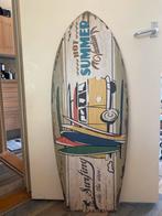 Houten Surfboard Wanddecoratie 119cm, Huis en Inrichting, Woonaccessoires | Wanddecoraties, Ophalen, Zo goed als nieuw