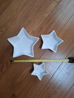 Serveerschalen in stervorm, Huis en Inrichting, Keuken | Servies, Keramiek, Ophalen of Verzenden, Effen, Schaal of Schalen