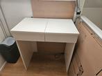 Toilettafel / kaptafel - Geschilderd, Huis en Inrichting, Tafels | Kaptafels, Ophalen, Minder dan 50 cm, Gebruikt, Geschilderd