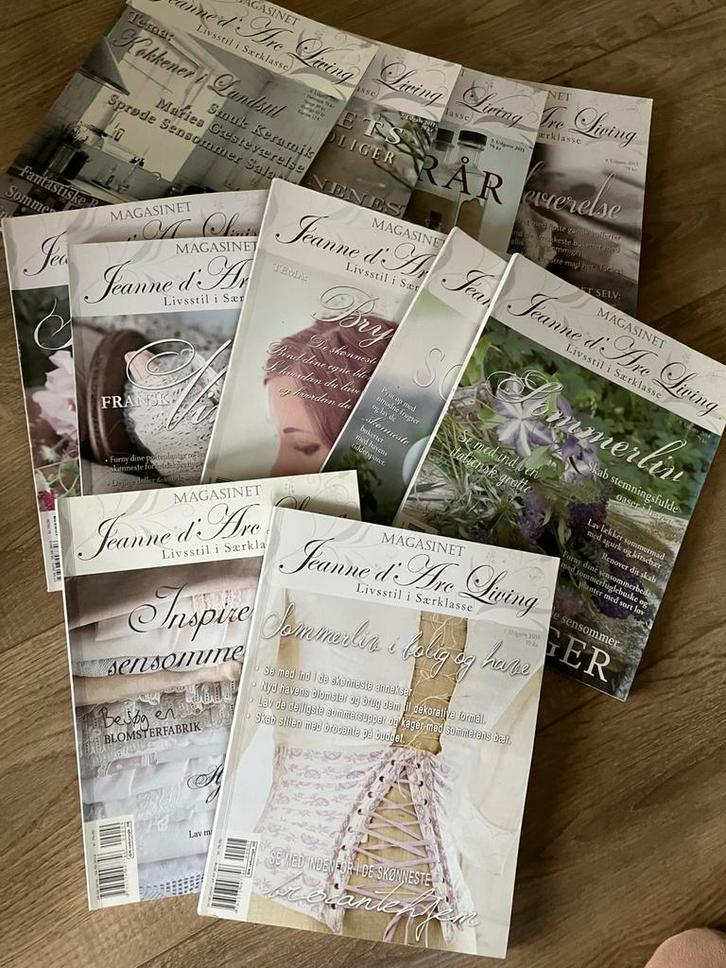 Jaenne d Ark Living Prachtige Brocante bladen tot 7 dec gere, Boeken, Tijdschriften en Kranten, Damesbladen, Ophalen