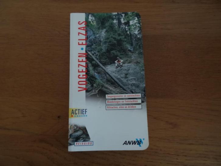 Vogezen en Elzas ; anwb actief reisgids, Boeken, Reisgidsen, Fiets- of Wandelgids, Europa, ANWB, Ophalen of Verzenden