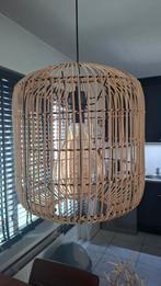 Grote hanglamp, Huis en Inrichting, Lampen | Lampenkappen, Ophalen, Zo goed als nieuw, Beige, Rond