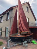 Prachtige houten zeilboot 5m incl. trailer & motor, Watersport en Boten, Open zeilboten, Ophalen, Overige typen, Zo goed als nieuw