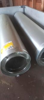 Dubbelwandige rookkanaal, Doe-het-zelf en Verbouw, Ventilatie en Afzuiging, Ophalen of Verzenden, Zo goed als nieuw, Afzuiger