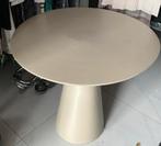 Salontafel bijzettafel display groen olijf creme rond olive, Huis en Inrichting, Ophalen, Gebruikt, Rond, 50 tot 100 cm