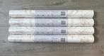Laura Ashley behang ‘Tuileries’, kleur dove grey, 4stuks, Ophalen of Verzenden, Grijs, Laura Ashley, Engelse stijl, landelijk klassiek