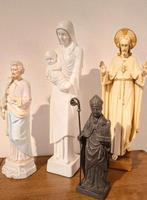 Religieuze beelden, kruisjes en schilderijtjes, Verzamelen, Ophalen, Beeld(je)