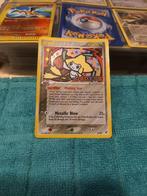 Pokemon kaart jirachi, Ophalen of Verzenden, Zo goed als nieuw, Losse kaart, Foil