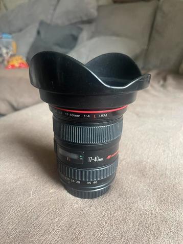 Canon groothoeklens 17-40mm beschikbaar voor biedingen