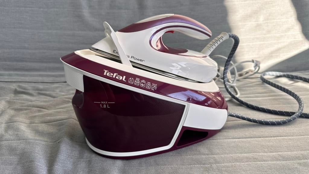 Tefal Express Power Stoomgenerator Zo Goed Als Nieuw, Ophalen, Zo goed als nieuw, Strijkijzer met snoer