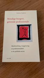E. Tonkens - Mondige burgers, getemde professionals, Verzenden, Zo goed als nieuw, E. Tonkens