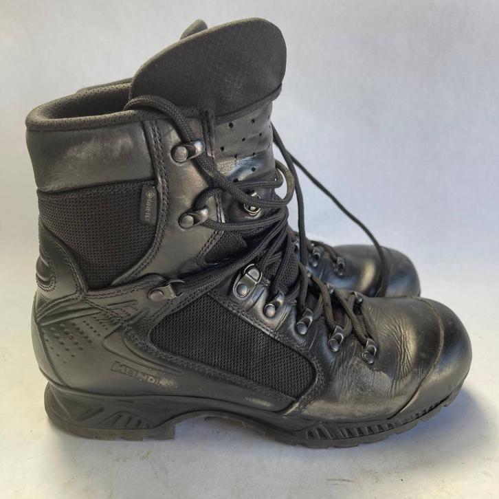 Meindl 3544-01 Bergschoenen Combat Boots Zwart Maat 44, Sport en Fitness, Bergsport en Wandelen, Gebruikt, Schoenen, Ophalen of Verzenden