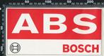 Sticker: Bosch - ABS, Verzamelen, Ophalen of Verzenden, Zo goed als nieuw, Bedrijf of Vereniging