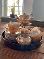 Vintage servies, Chinees porselein. Perzik kleur, Antiek en Kunst, Ophalen of Verzenden